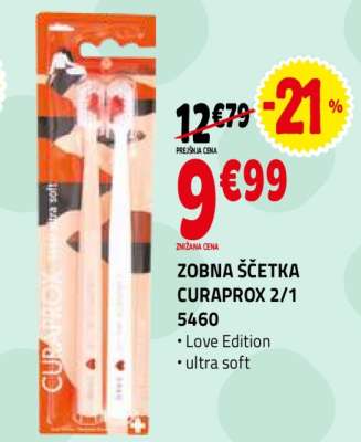 ZOBNA ŠČETKA CURAPROX 2/1 5460