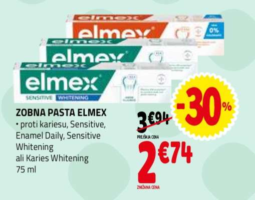 Zobna pasta Elmex