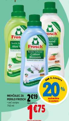 MEHČALEC ZA PERILO FROSCH