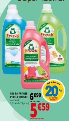 Gel za pranje perila Frosch