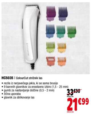 HC5035 | ColourCut strižnik las