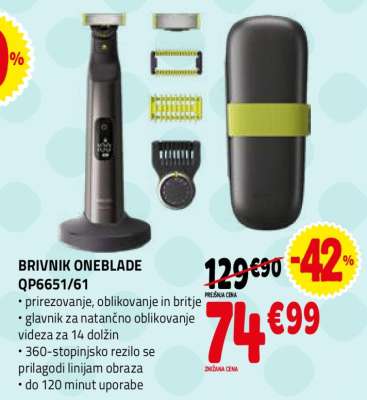 BRIVNIK ONEBLADE QP6651/61