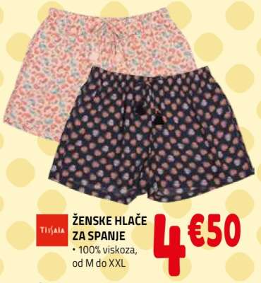 ŽENSKE HLAČE ZA SPANJE