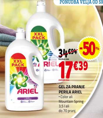 GEL ZA PRANJE PERILA ARIEL