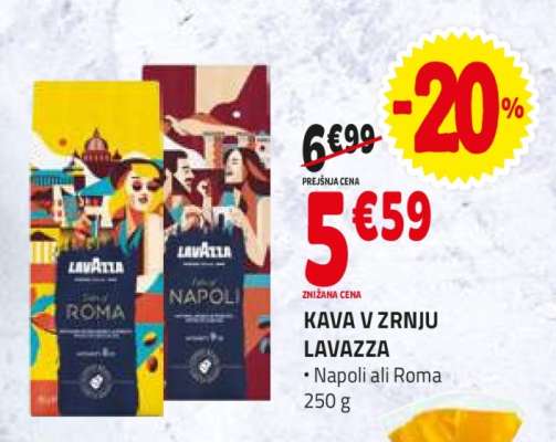 KAVA V ZRNJU LAVAZZA
