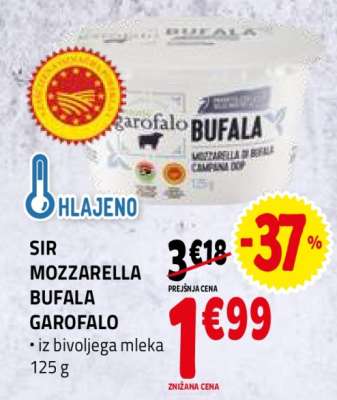 SIR MOZZARELLA BUFALA GAROFALO