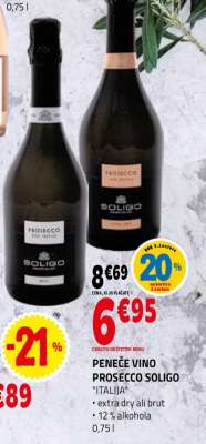 PENEČE VINO PROSECCO SOLIGO