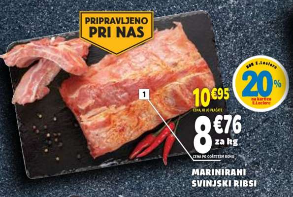 MARINIRANI SVINJSKI RIBSI