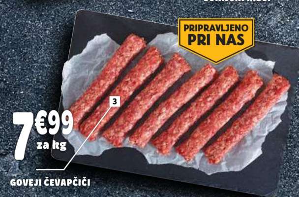 Goveji čevapčiči