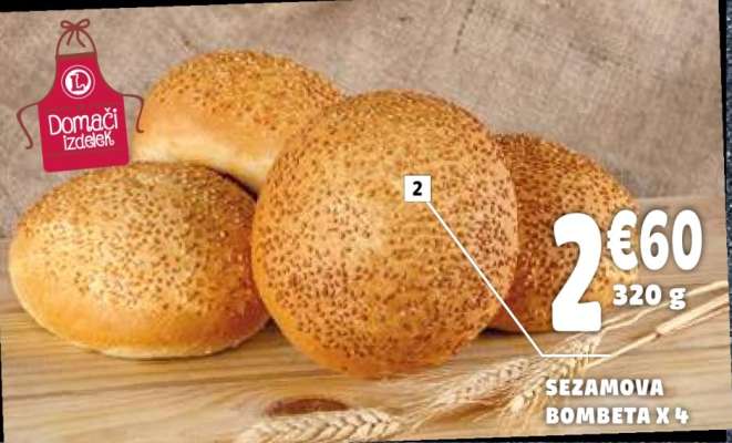 Sezamova Bombeta x 4