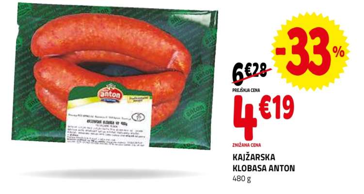 KAJŽARSKA KLOBASA ANTON