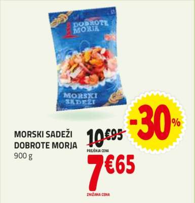 Morski sadeži Dobrote Morja