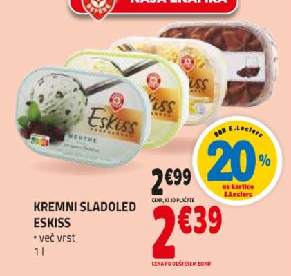 KREMNI SLADOLED ESKISS