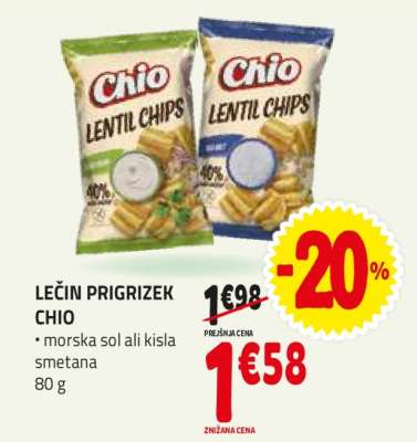 LEČIN PRIGRIZEK CHIO