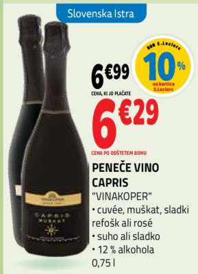 PENEČE VINO CAPRIS