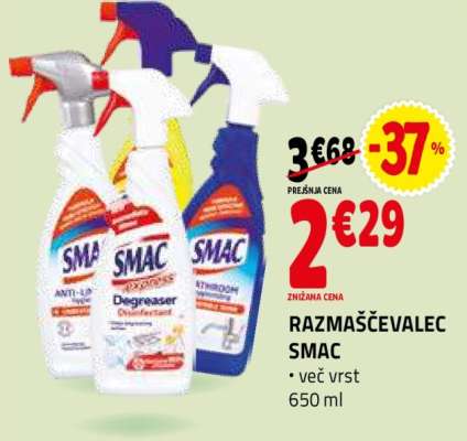 RAZMAŠČEVALEC SMAC