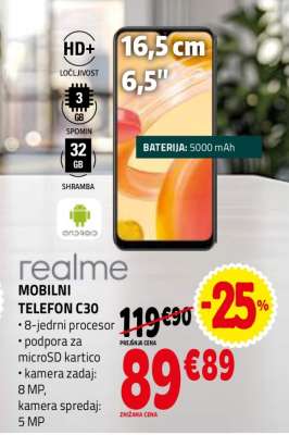 MOBILNI TELEFON C30