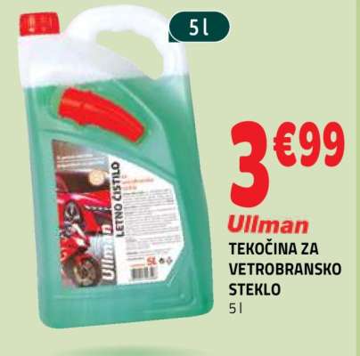 Ullman TEKOČINA ZA VETROBRANSKO STEKLO