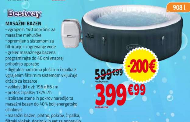 Bestway Masažni bazen