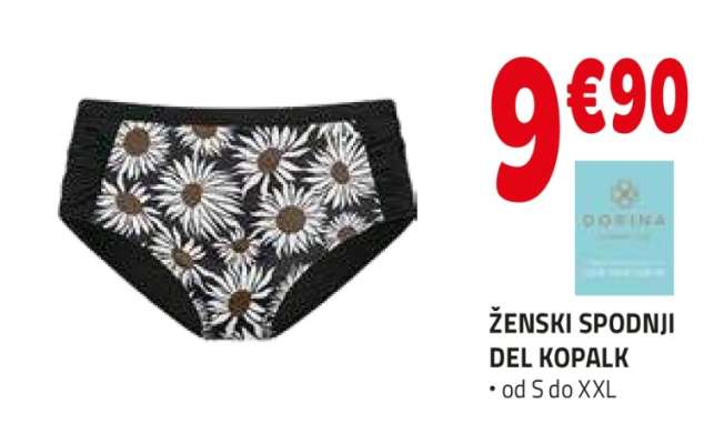 ŽENSKI SPODNJI DEL KOPALK