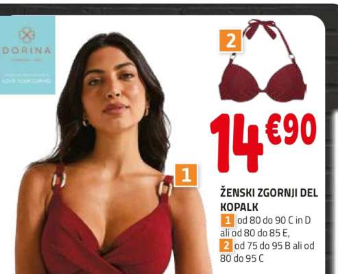 ŽENSKI ZGORNJI DEL KOPALK
