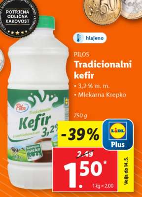 PILOS Tradicionalni kefir