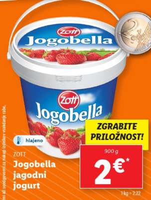 Zott Jogobella jagodni jogurt
