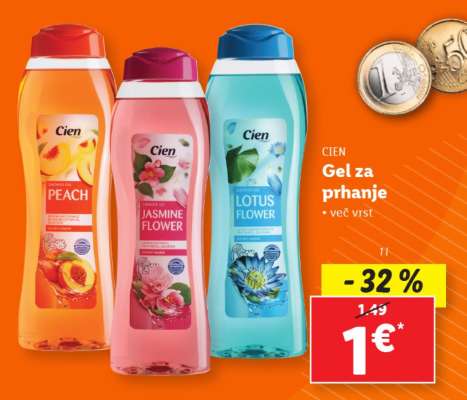Cien Gel za prhanje
