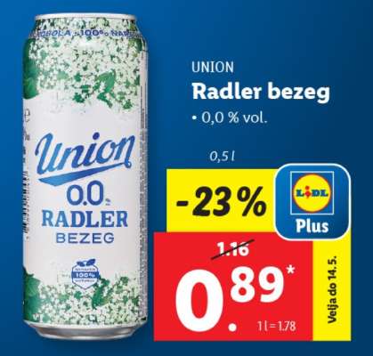 Union Radler bezeg