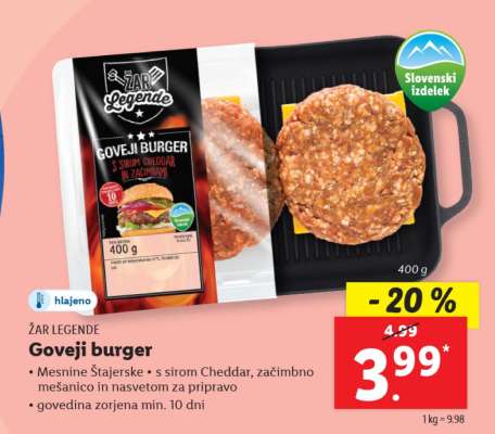Goveji burger