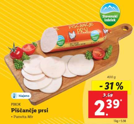 PIKOK Piščančje prsi