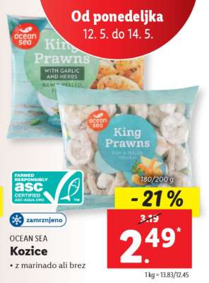 OCEAN SEA Kozice
