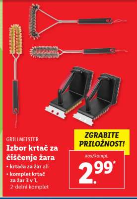 Izbor krtač za čiščenje žara