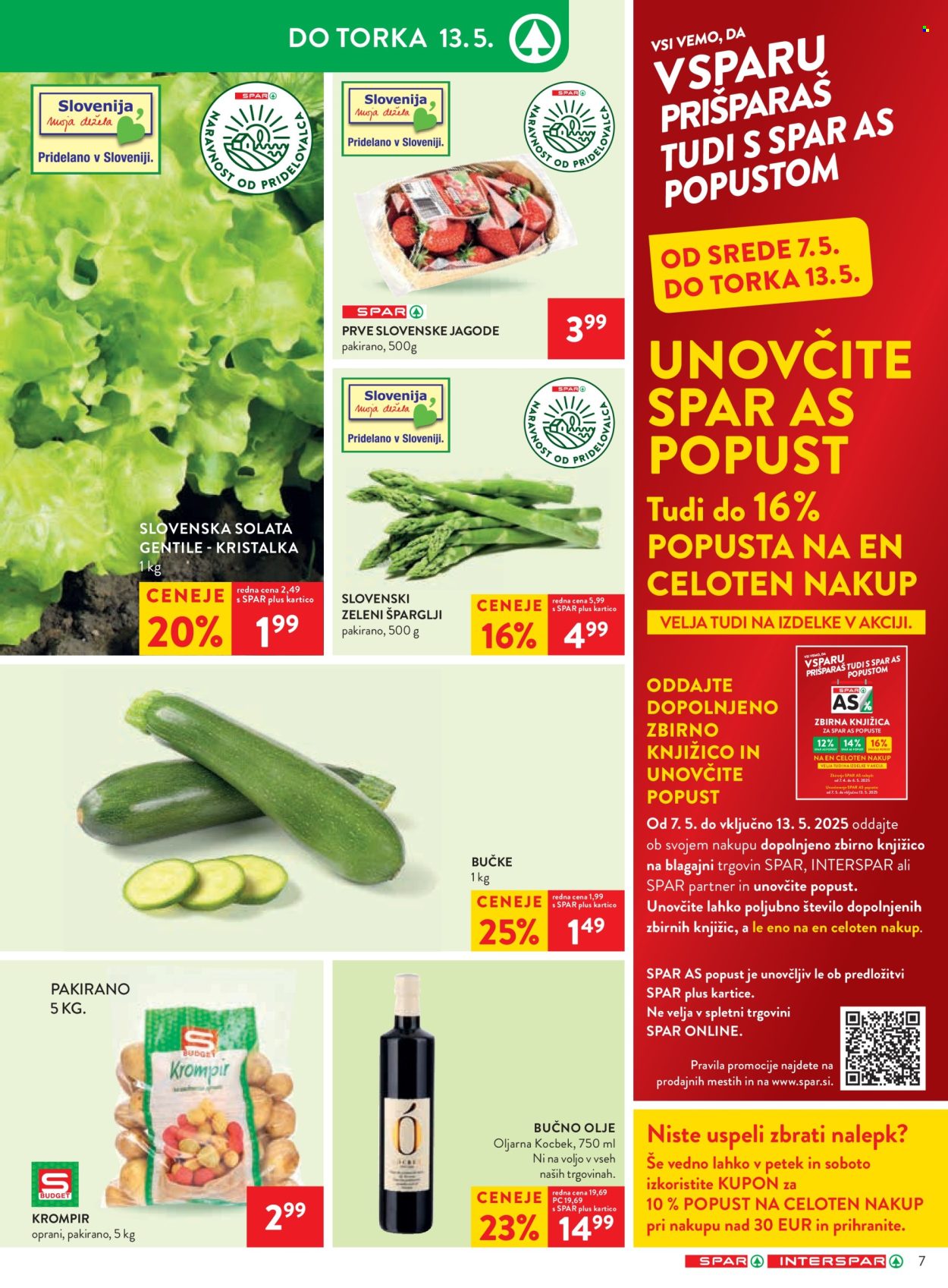SPAR katalog - 7.5.2025 - 13.5.2025. Stran 1