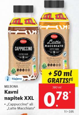 MILBONA Kavni napitek XXL