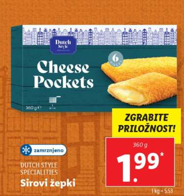 Dutch Style Specialities Sirovi žepki
