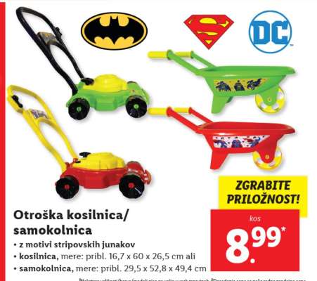 Otroška kosilnica/samokolnica