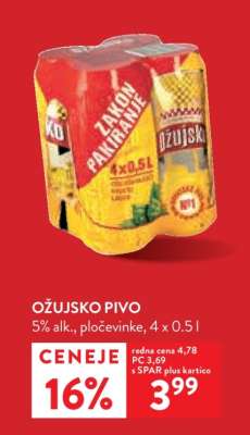 OŽUJSKO PIVO