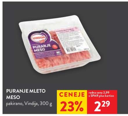 Puranje mleto meso