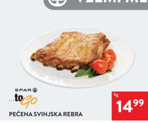 PEČENA SVINJSKA REBRA