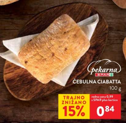 Čebulna Ciabatta