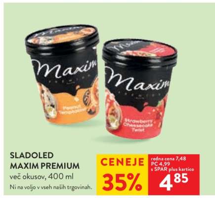 Sladoled Maxim Premium