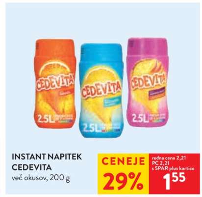 Instant napitek Cedevita