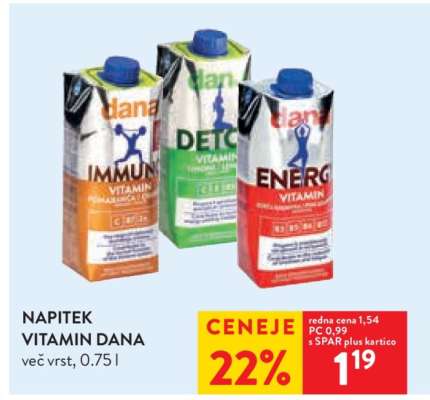 Napitek Vitamin Dana
