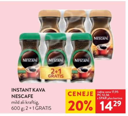 Instant kava Nescafe