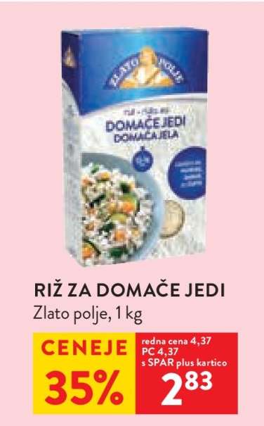 RIŽ ZA DOMAČE JEDI