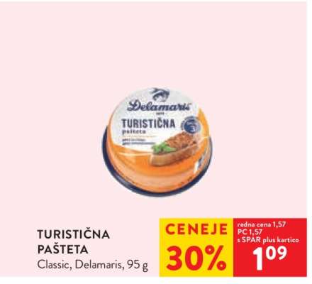 TURISTIČNA PAŠTETA
