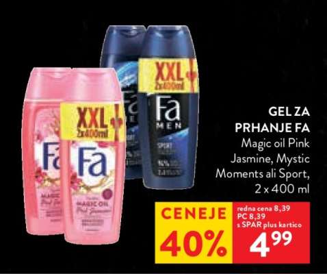 GEL ZA PRHANJE FA