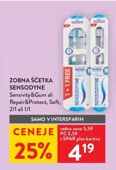 ZOBNA ŠČETKA SENSODYNE