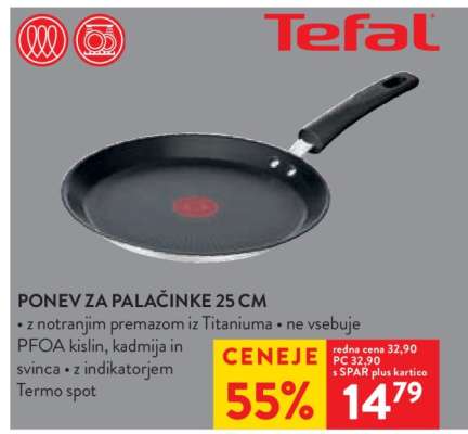 Ponev za palačinke 25 cm